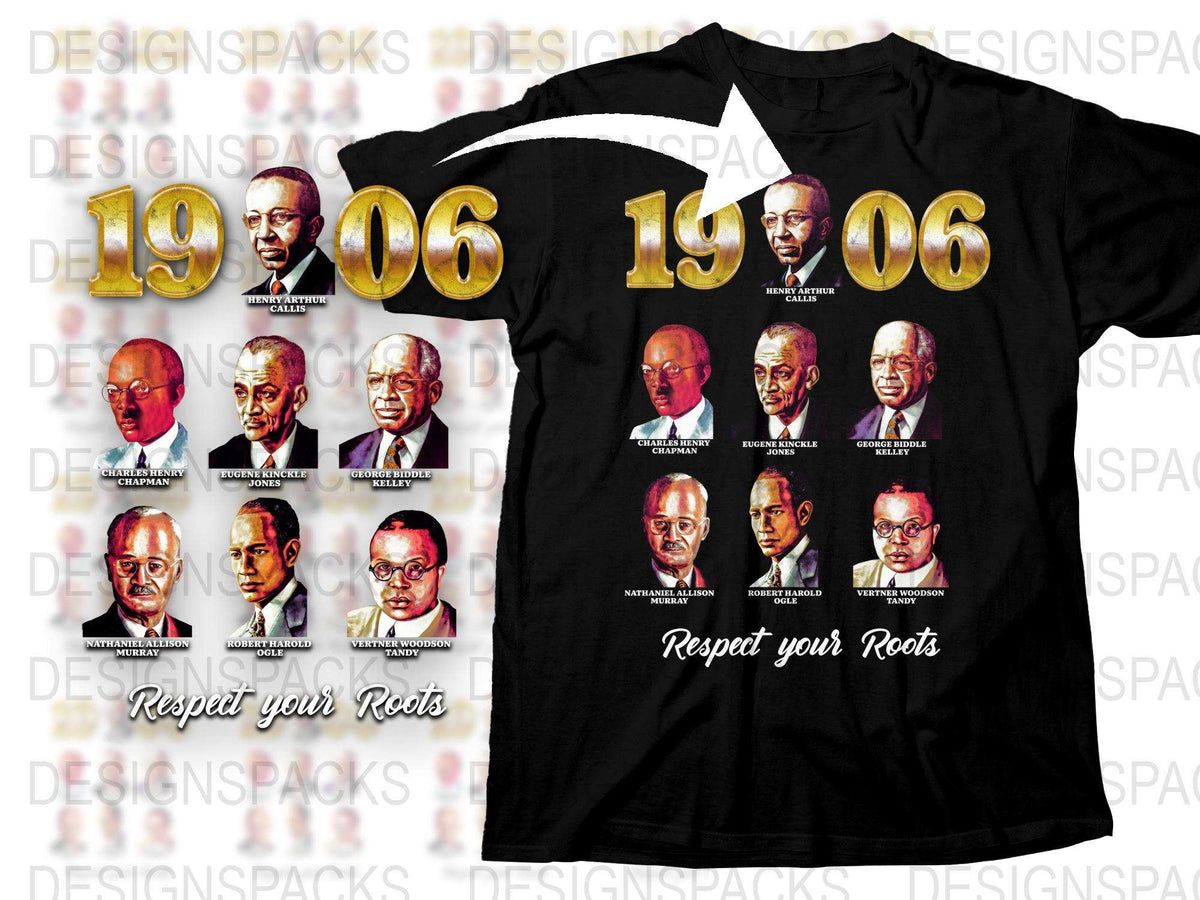 Respect Your Roots T-Shirt, Historical Figures Graphic Tee, Black History Month Shirt