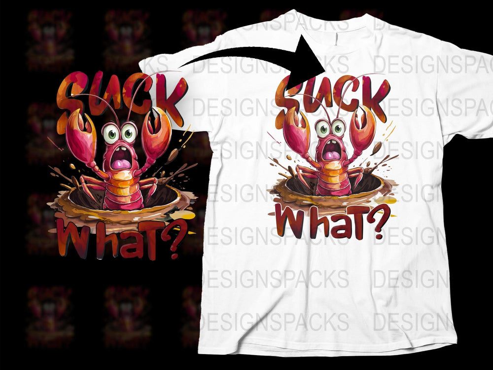 Funny Cartoon Crab T-Shirt, Colorful Graphic Tee, Humorous Slogan, Casual Wear, Unique Art Shirt, Gift for Him