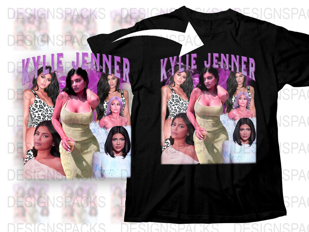 Celebrity Inspired Graphic T-Shirt, Pop Culture Printed Tee, Trendy Fashion Casual Top
