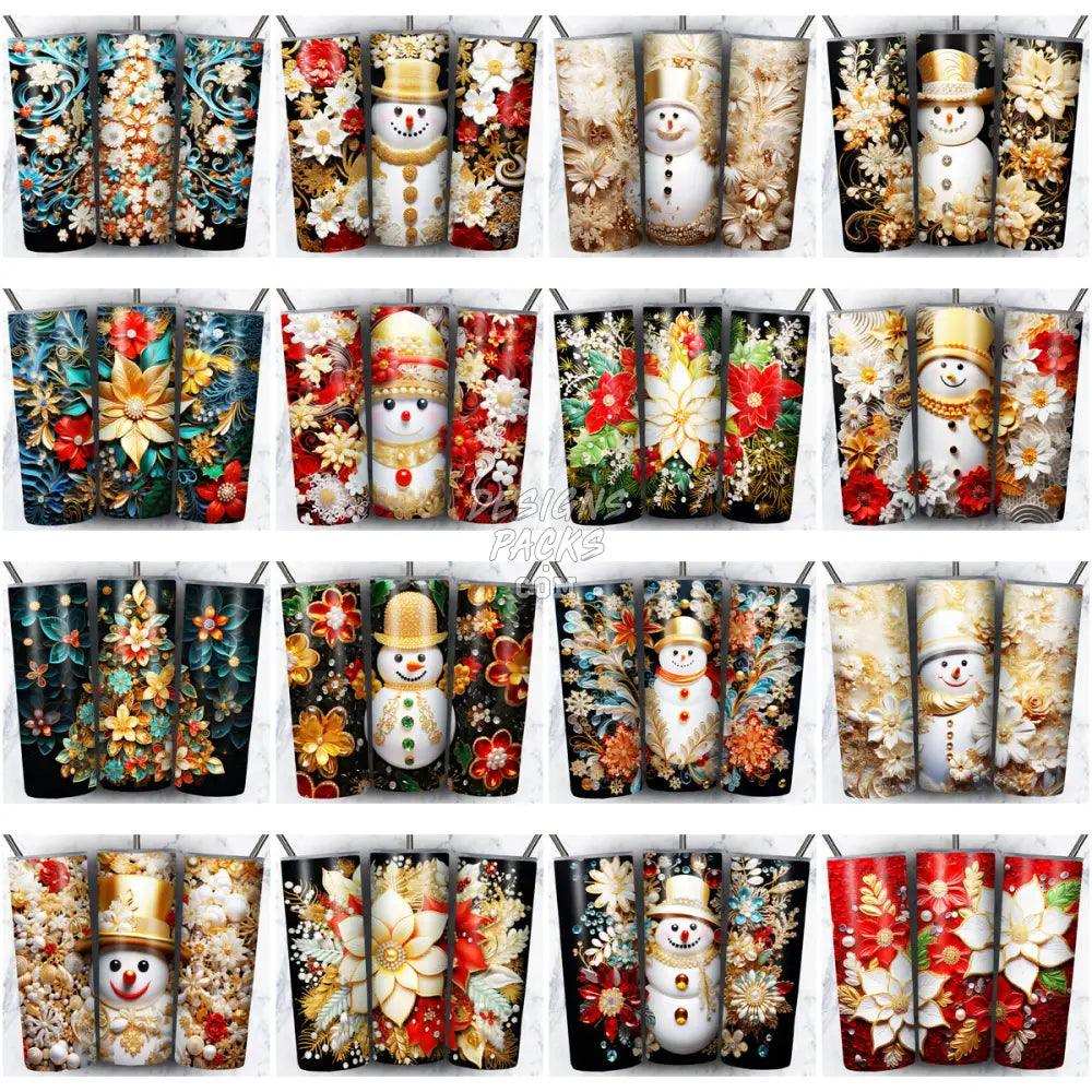 71 Christmas Gems Tumbler Wrap Bundle Jpg