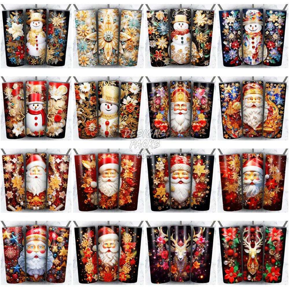 71 Christmas Gems Tumbler Wrap Bundle Jpg