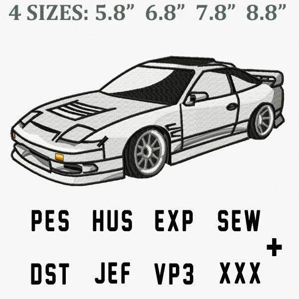 Nissan Car Embroidery Design