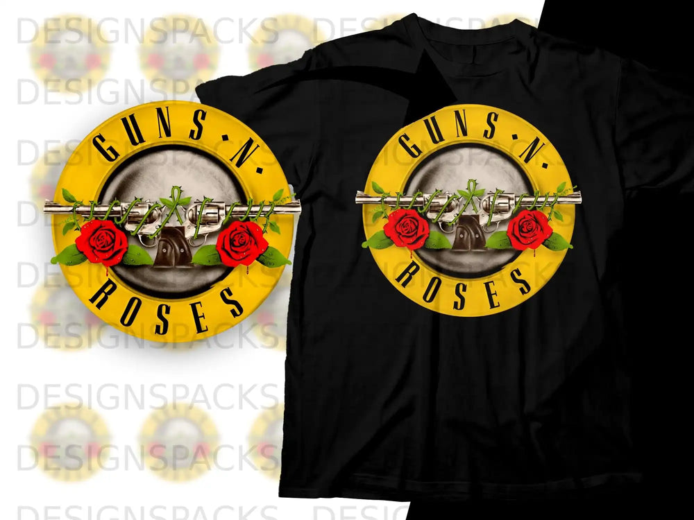 Guns N' Roses Legacy T-Shirt Png Digital Download