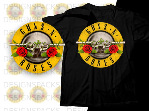 Guns N' Roses Legacy T-Shirt Png Digital Download