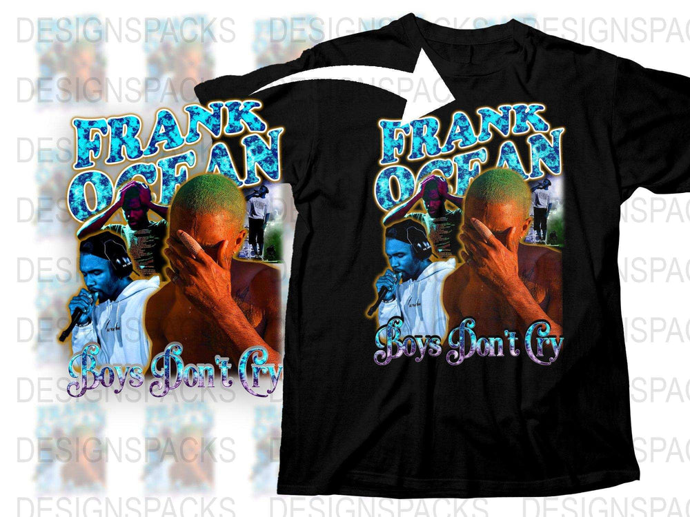Frank Ocean Boys Don't Cry T-Shirt, Hip Hop Graphic Tee, Music Fan Apparel, Black Unisex Shirt