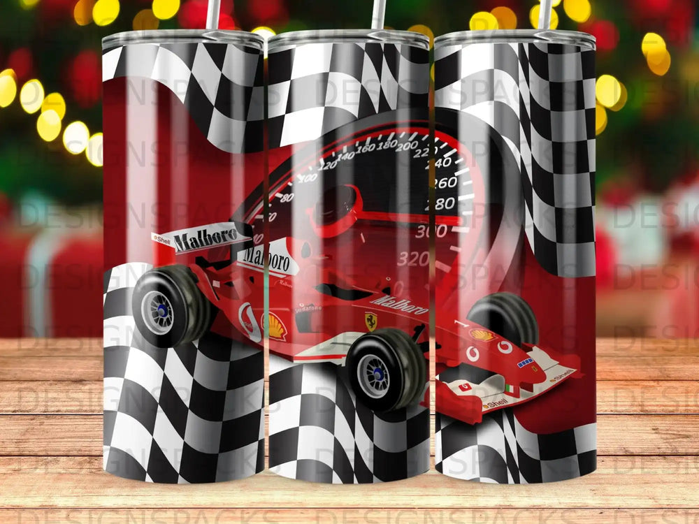 Racing F1 Car Speedometer Checkered Flag Malboro product type