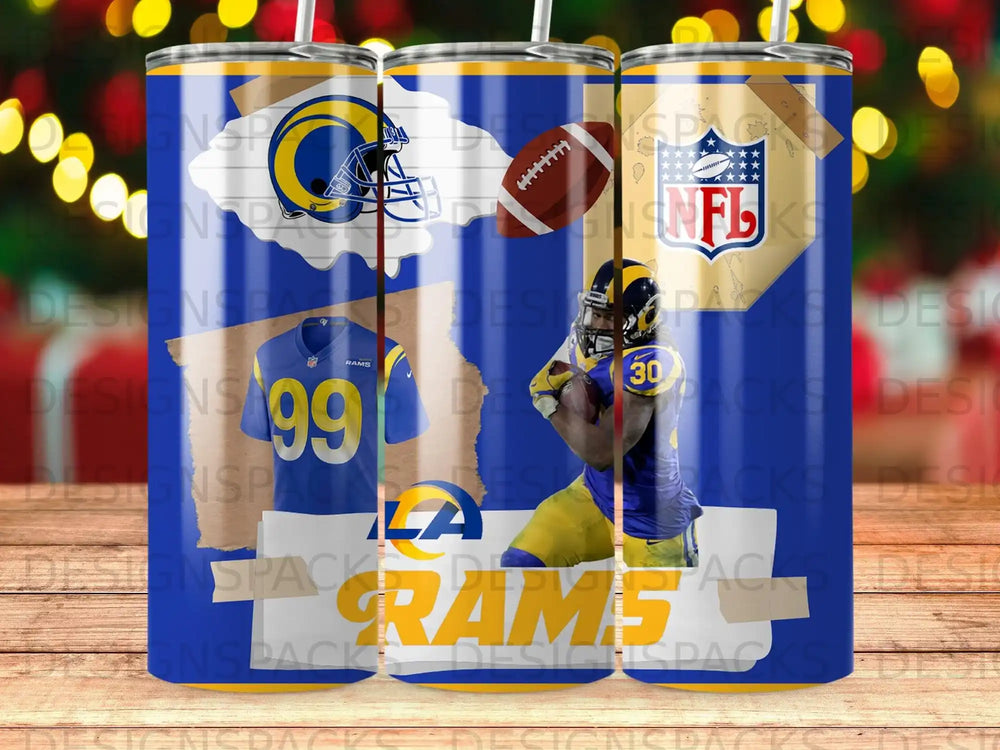 Los Angeles Rams LA NFL Football Player 99 30 Design product type