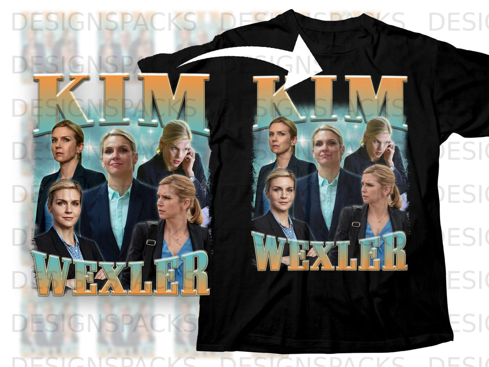 Kim Wexler collage featuring multiple portraits and the name "Kim Wexler".