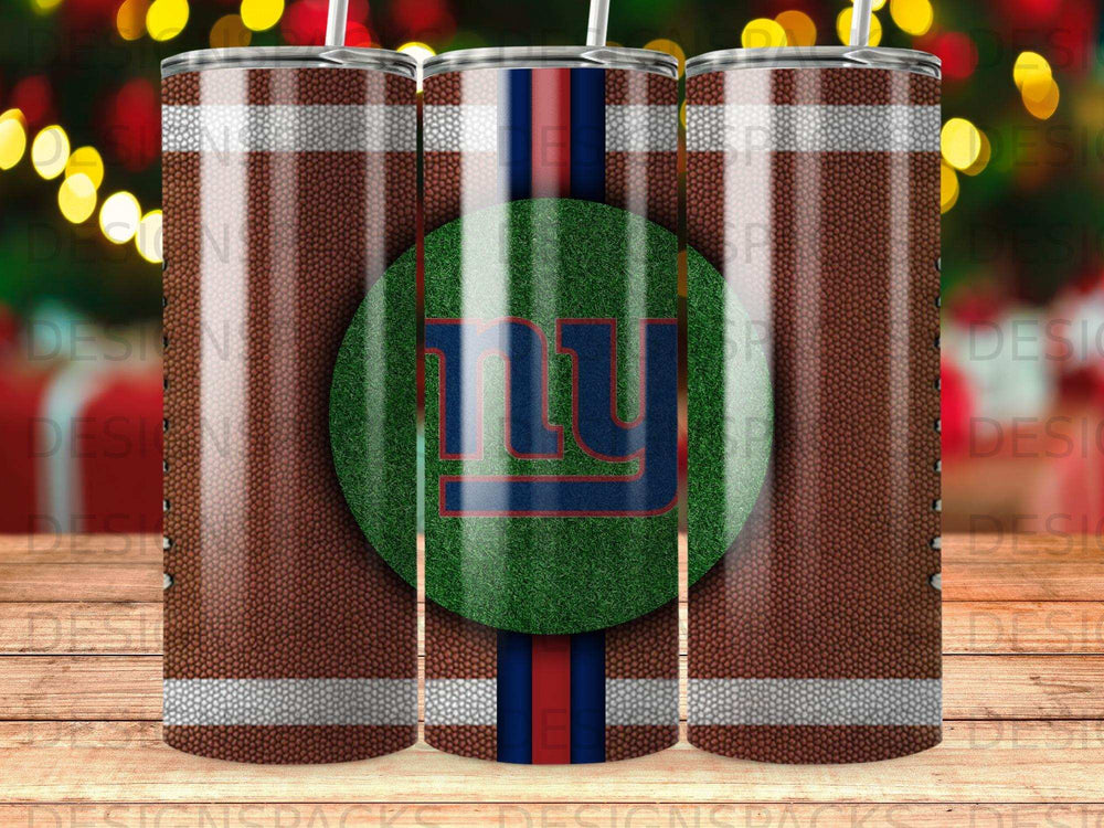 NY Giants Football Team Tumbler Design Drinkware product type