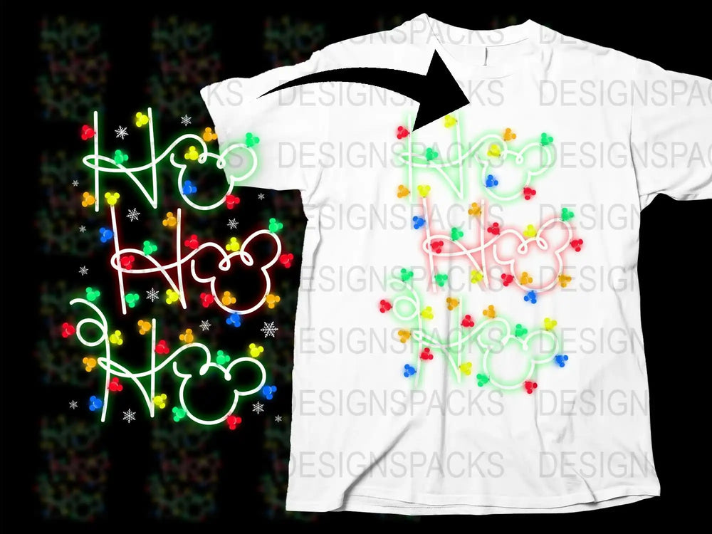 Colorful Neon Lights Design T-Shirt, Unisex Bright Graphic Tee, Casual Streetwear, Unique Party Wear Shirt