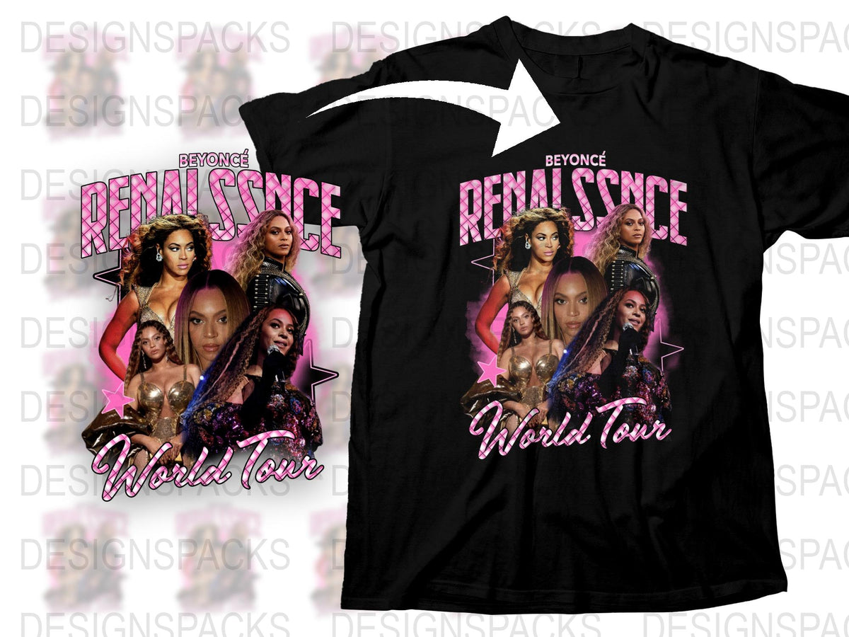 Beyoncé Renaissance World Tour Bootleg Artist Png Digital Download