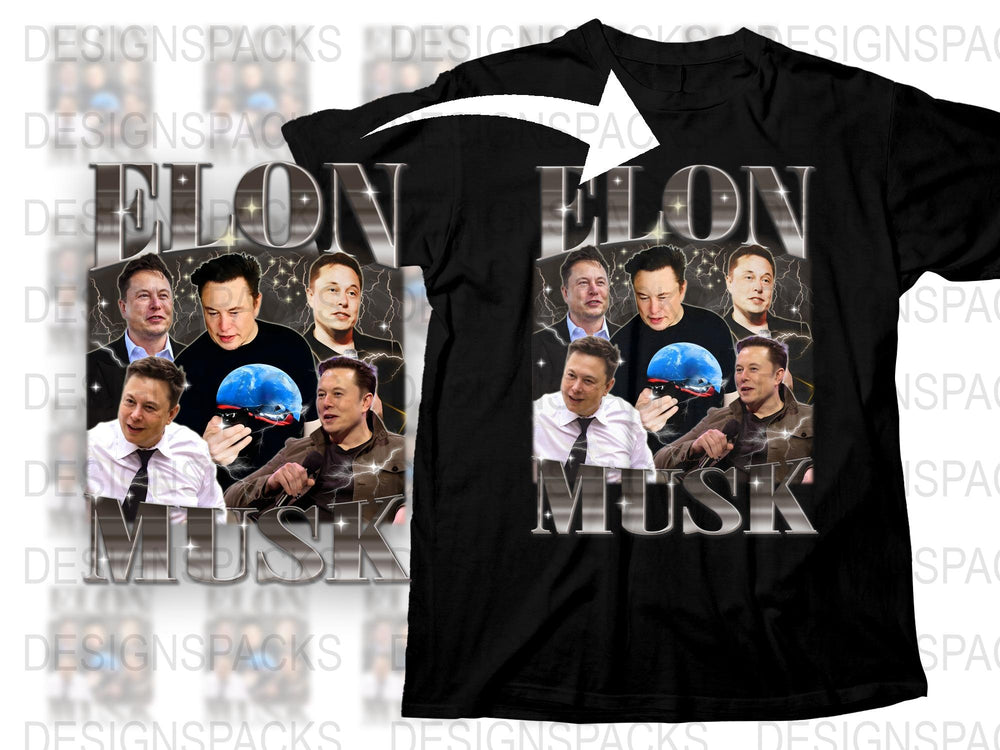Elon Inspired Graphic T-Shirt, Entrepreneur Tee, Tech Innovator Style, Casual Apparel, Gift Idea