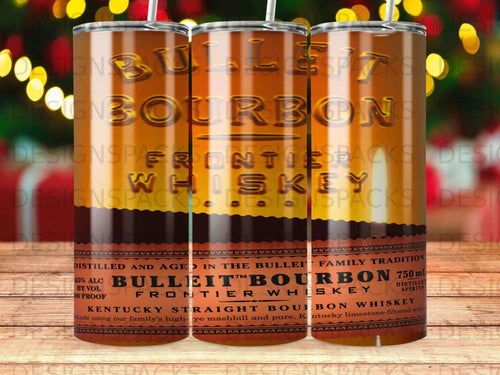 Bulleit Bourbon Frontier Whiskey 750ml bottle with 45% ALC BY VOL and 90 PROOF.