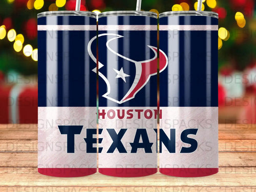 Houston Texans Logo Stripes Design Tumbler product type