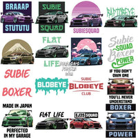 Load image into Gallery viewer, 75 Cars Subaru Automobile Designs Bundle Png

