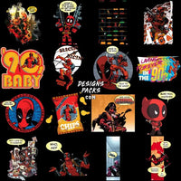 Load image into Gallery viewer, 75 Dead Superhero Comics Movie Designs Bundle Png
