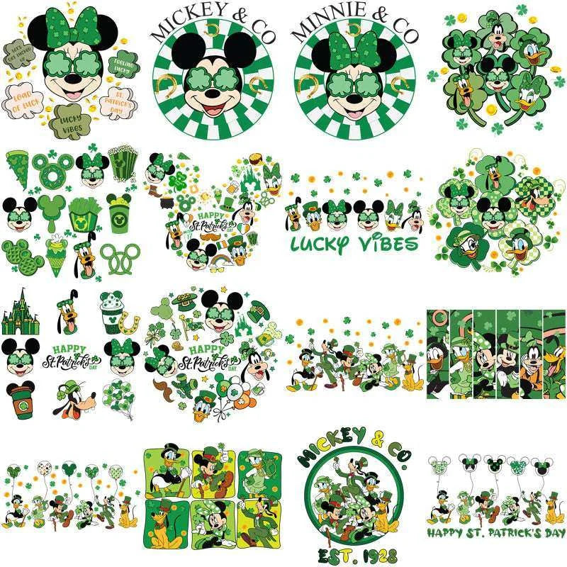 75 St. Patrick’s Day Cartoons Designs Bundle PNG