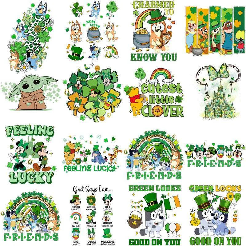 75 St. Patrick’s Day Cartoons Designs Bundle PNG