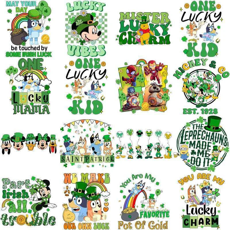 75 St. Patrick’s Day Cartoons Designs Bundle PNG