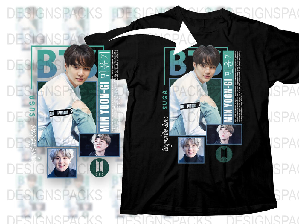 K-Pop Idol Graphic T-Shirt, Fan Merchandise, Male Pop Star, Casual Street Style, Music Lover Gift, Trendy Tee with Photo Print