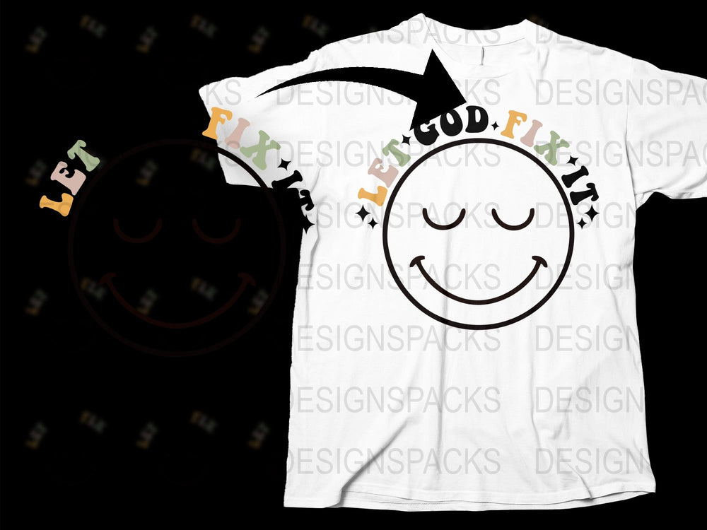 Graphic Smiley Face T-Shirt, Fun Happy Emoji Design, Casual White Tee, Unisex Fashion Top for All Ages