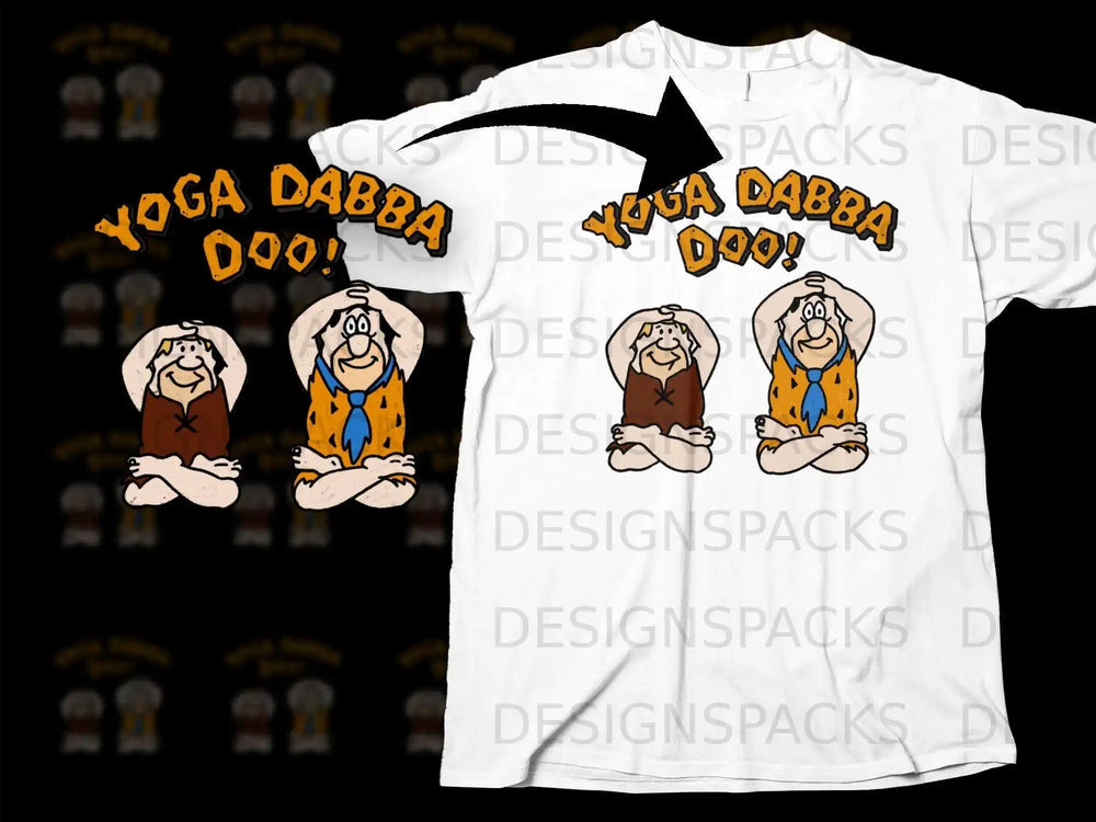 Yoga Dabba Doo Graphic Tee Shirt