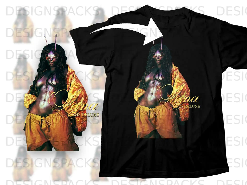 Bold Graphic Tee Lana SOS Deluxe Design