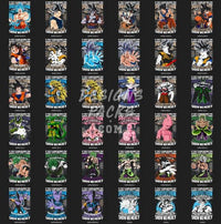 Load image into Gallery viewer, 77 Dragon Ball Designs Bundle Png Psd
