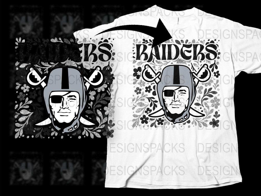 Viking Raiders Graphic T-Shirt, Norse Warrior Design, Black and White Tee, Men's and Women's Sizes Available