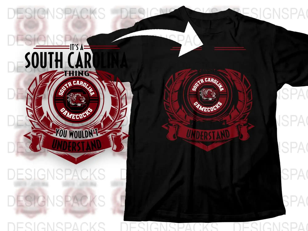 South Carolina Gamecocks T-Shirt, College Football Apparel, Fan Gift Idea, Sports Graphic Tee, Unisex Clothing