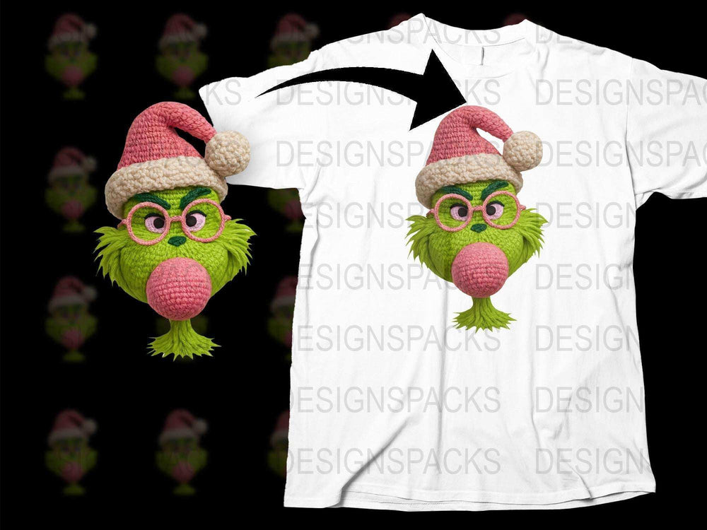 Funny Christmas Monster T-Shirt, Cute Holiday Creature Tee, Festive Winter Apparel, Unique Gift Idea