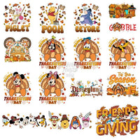 Load image into Gallery viewer, 79 Thanksgiving Mix Cartoon Fall Designs Bundle Png
