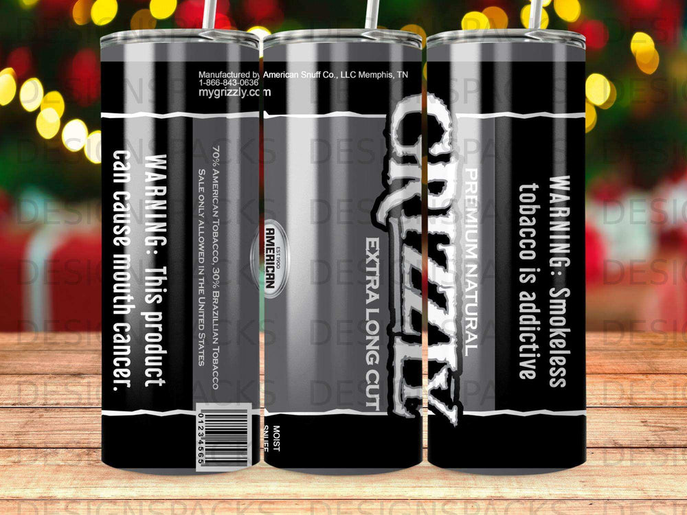 Grizzly Extra Long Cut moist snuff tobacco in a cylindrical can.