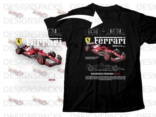Black t-shirt with 