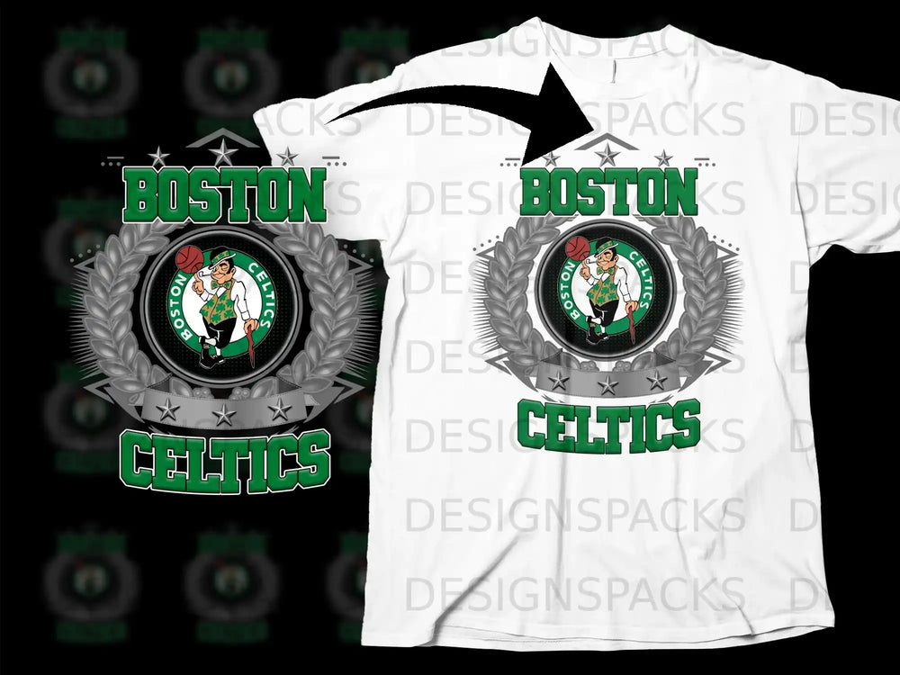 Boston Celtics Vintage Logo T-Shirt for Fans