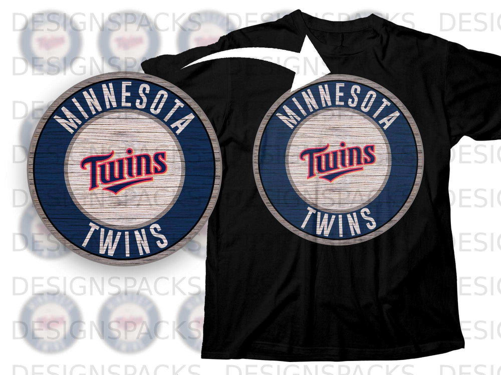 Minnesota Twins Logo T-shirt for Baseball Fans