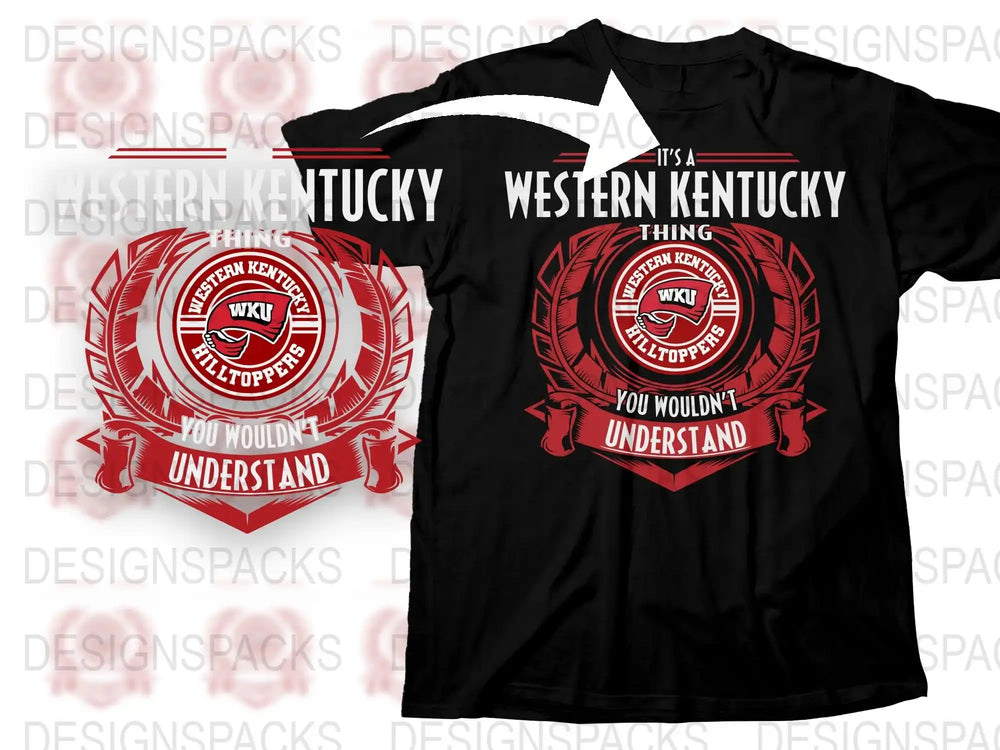 Western Kentucky University T-Shirt, WKU Alumni Tee, Red and Black Graphic, College Apparel