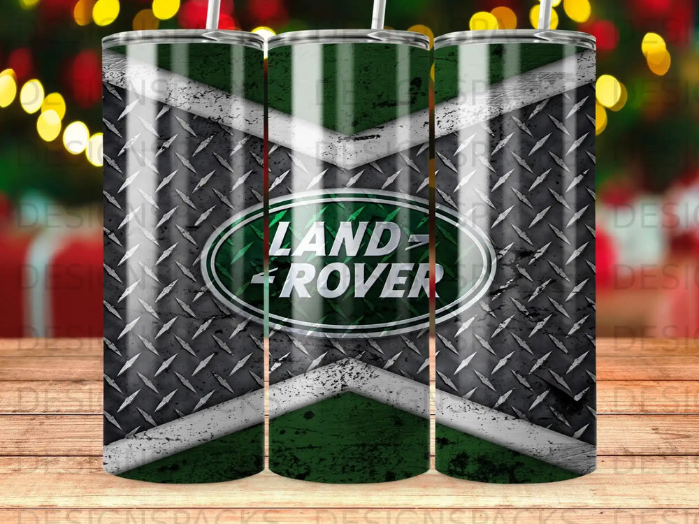 Land Rover Diamond Plate Green Gray Stripes product type