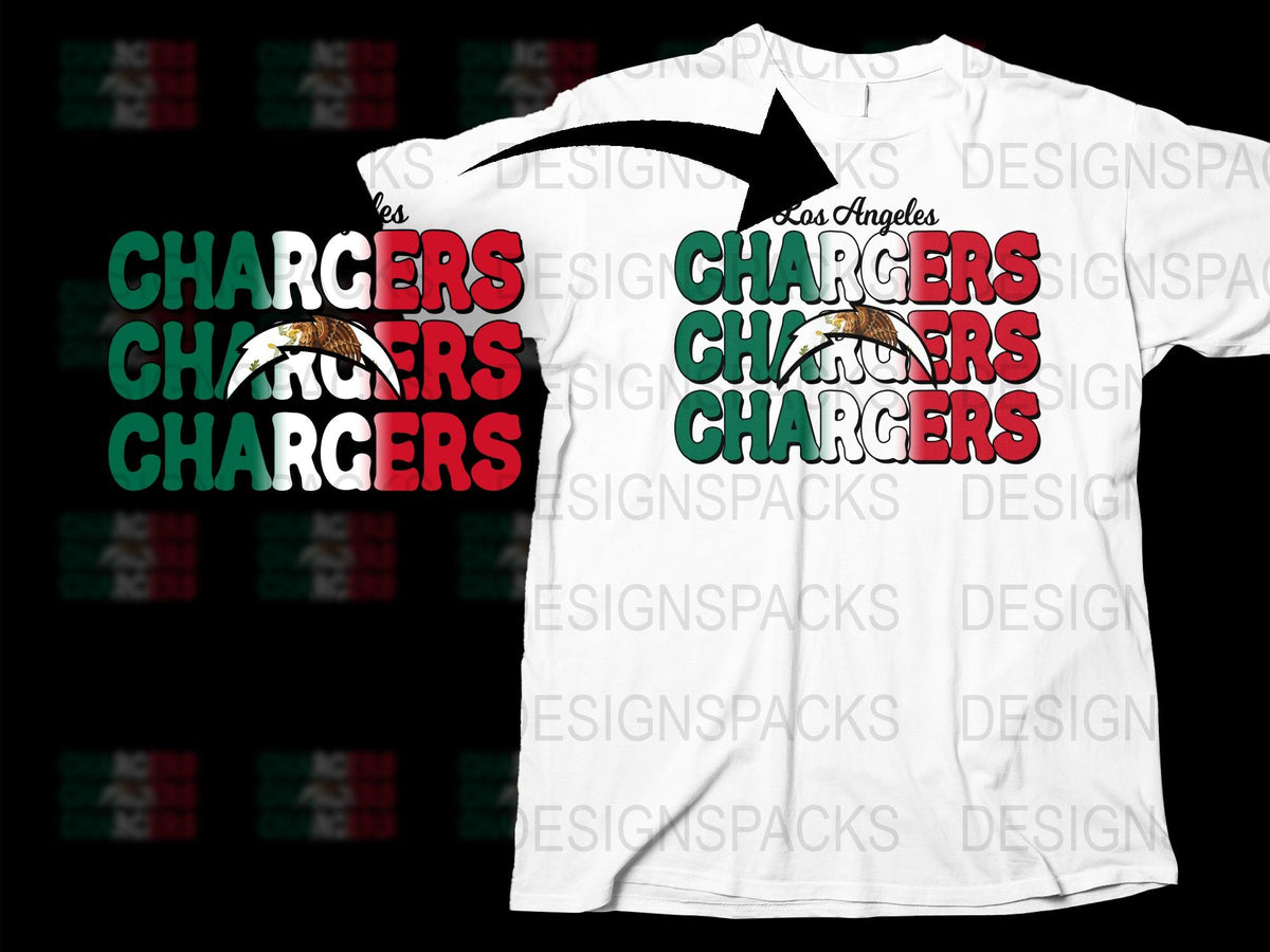 Los Angeles Chargers T-Shirt, Football Team Graphic Tee, Casual Sports Apparel