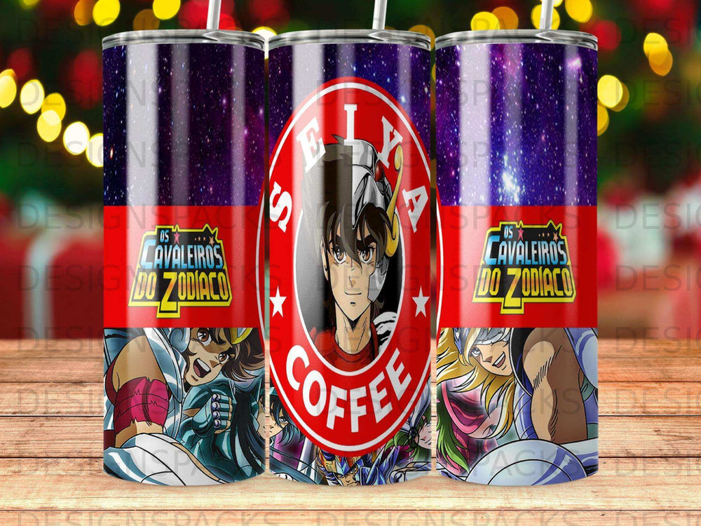 Star Comics featuring Seiya, Pegasus Knight of the Zodiac, and coffee logo.