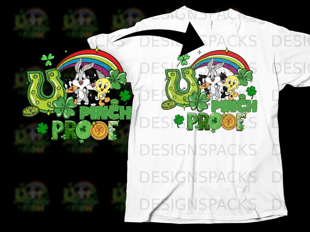 Looney Tunes Pinch Proof St Patrick Day product type