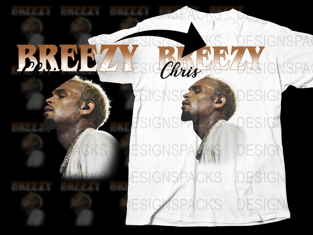 Hip Hop Artist Graphic T-Shirt, Men's White Tee with Celebrity Inspired Design, Stylish Streetwear Fashion