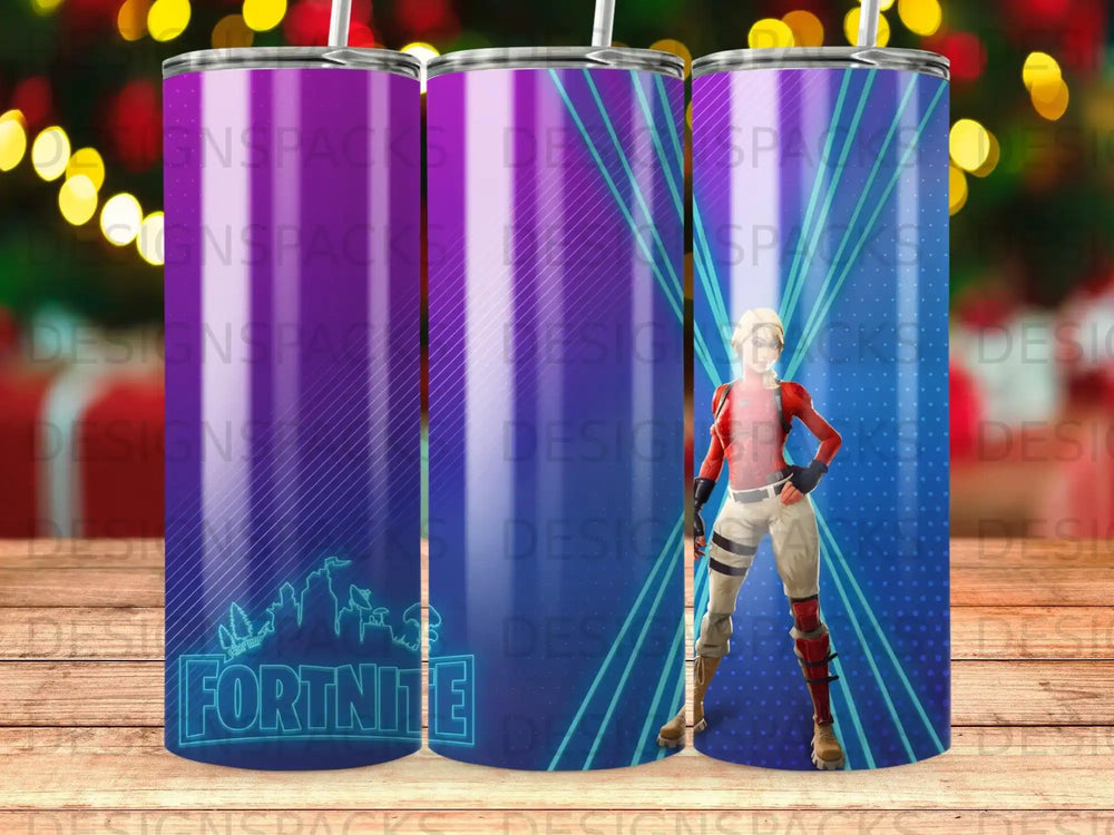 Fortnite Character Gaming Purple Blue Gradient product type
