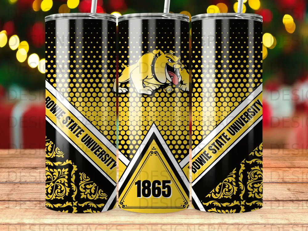 Bowie State University 1865 Bulldog Mascot Tumbler product type
