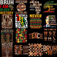 Load image into Gallery viewer, 80 Black History Month Black Excellence Mega Designs Bundle PNG
