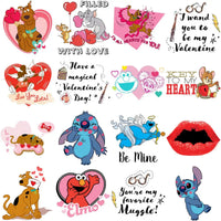 Load image into Gallery viewer, 80 Cartoons Mix Valentine Day Designs Bundle PNG
