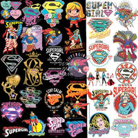 Load image into Gallery viewer, 80 Girl Super Hero Designs Bundle PNG designspacks
