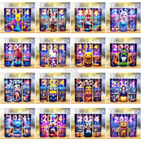 Load image into Gallery viewer, 80 New Year 2024 Cartoons Tumbler Wrap Bundle Jpg
