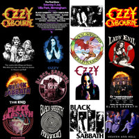 Load image into Gallery viewer, 80 Ozzy Osbourne Rock Black Sabbath Designs Bundle PNG
