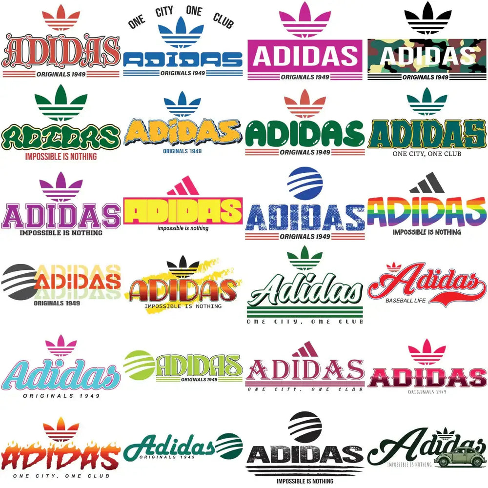 80 Pop culture Brands Sport Logos Designs Bundle PNG + PDF
